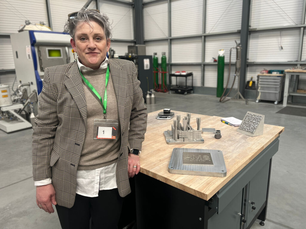 MP Ashley Dalton visit AMS facilities